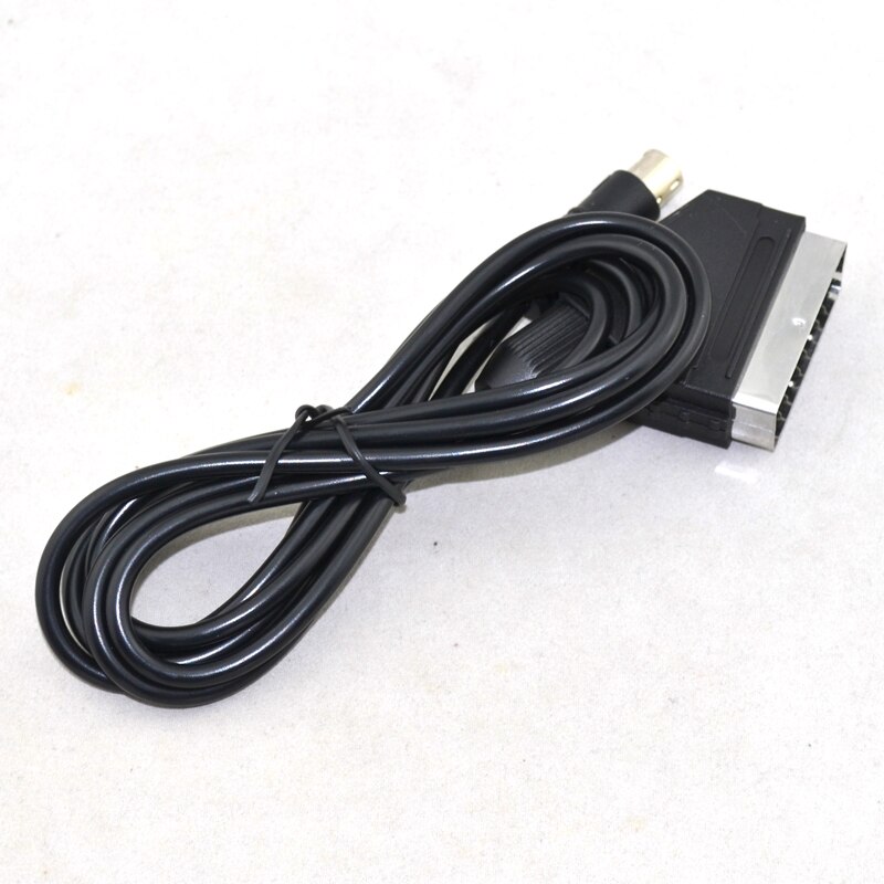 Cable de 6 pies para Sega Mega Drive 2 II MD2 MDII RGB 1,8 MTR, Cable AV Lead A/V (compatible con consola PAL)