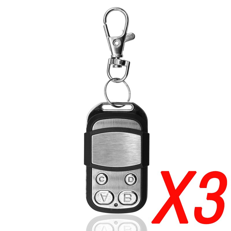 Télécommande de Garage Compatible avec Mhouse GTX4 / GTX4C/TX4, émetteur sans fil: 3PCS