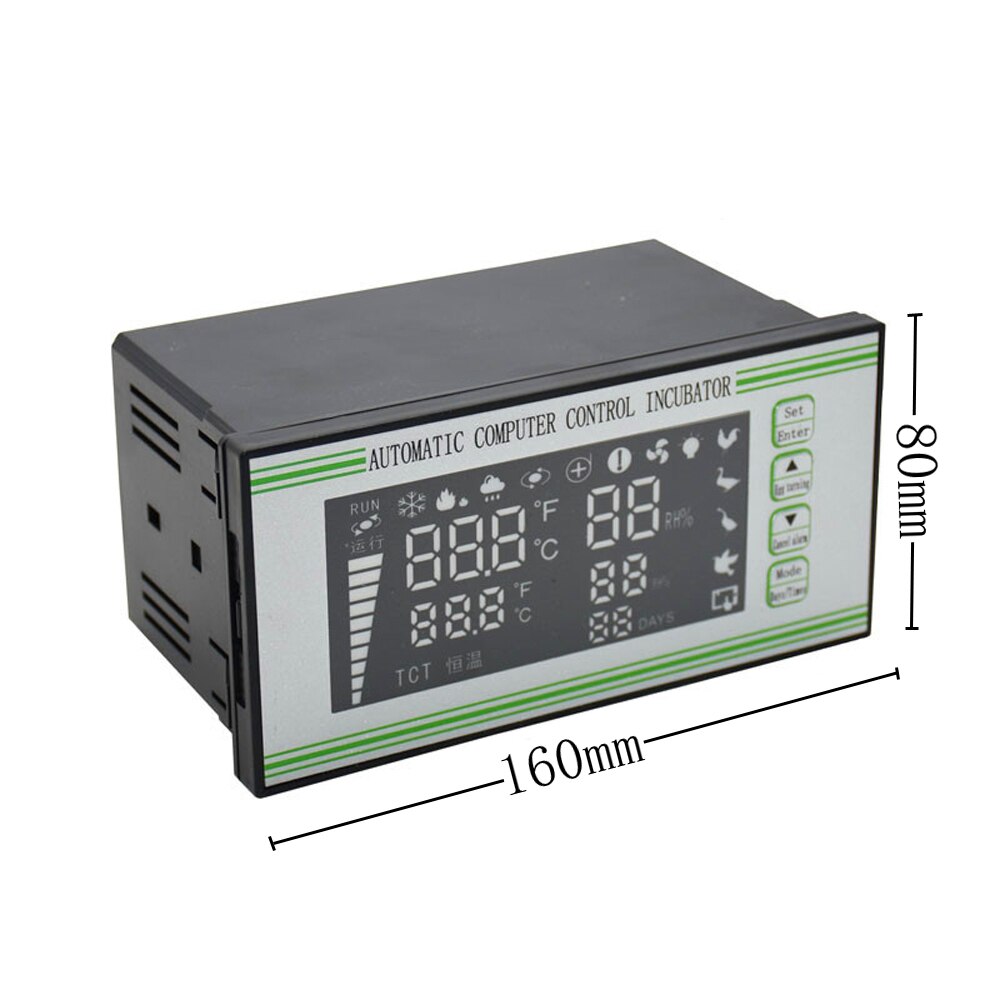 Digitale Temperatuur Controller Vochtigheid Incubator Controller XM18S Voor Ei Uitbroeden Digitale Thermostaat 220V/110V Met Sensor