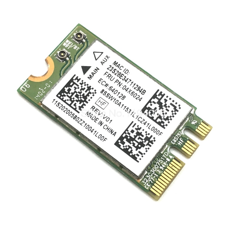 Atheros Originele Wifi Bluetooth 4.0 Lenovo's QCNFA335 NGFF Draadloze Kaart Voor G40-30 45 70 B50 V1000 Flex 20 FRU: 04X6024