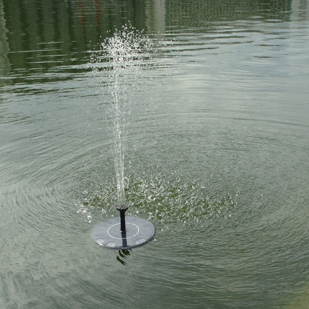 Solenergi vand springvand haven pool dam udendørs solpanel fugl bad flydende vand springvand pumpe haven indretning