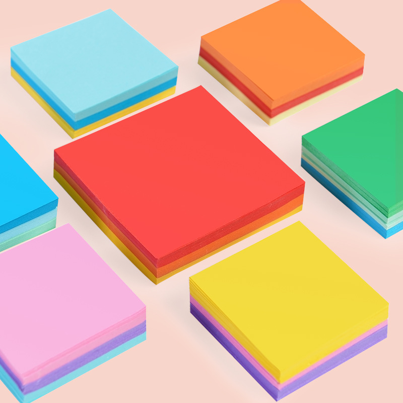 100 Vellen Vierkante Gekleurd Papier Karton Handgemaakte Papier Materiaal Kinderen Kleuterschool Duizend Papier Kranen Rose Diy