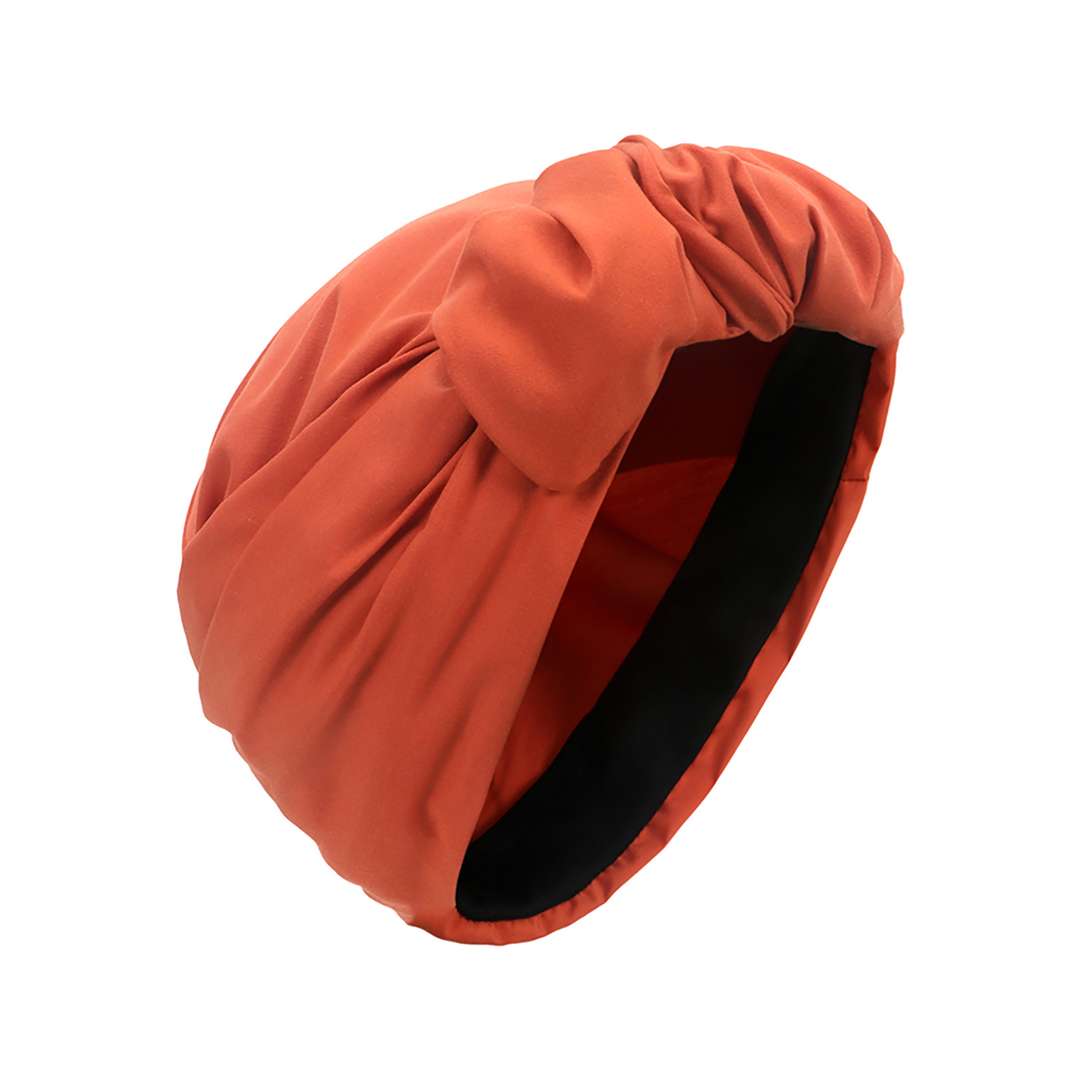 Pañuelo musulmán para mujer, diadema de algodón, envolturas para la cabeza africanas, turbante Retro para gorros de mujer, gorros, tocado musulmán: Crema