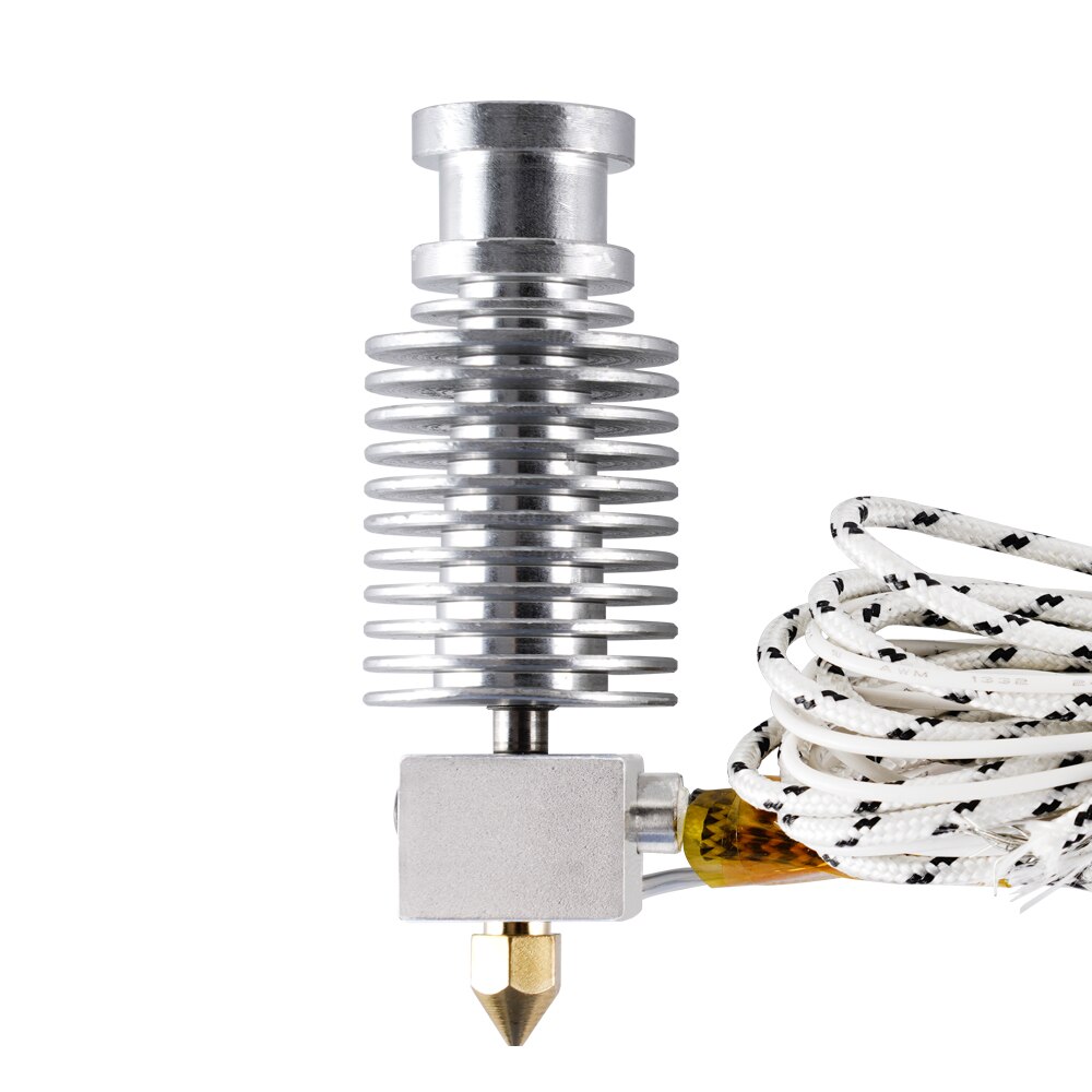 KINGROON KP3S E3D V5 V6 Heat Sink Heated Block Direct Bowden For KP3S Titan Extruder Hotend 3D Printer Part For 1.75mm Filament