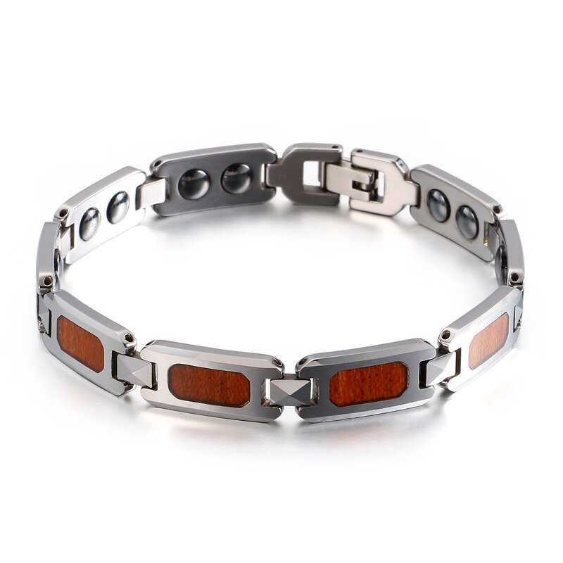 Kalen Bracelet Stainless Steel Featured Mechanical for Men's 210mm Charm Men's Jewelry: KB135688-ZB