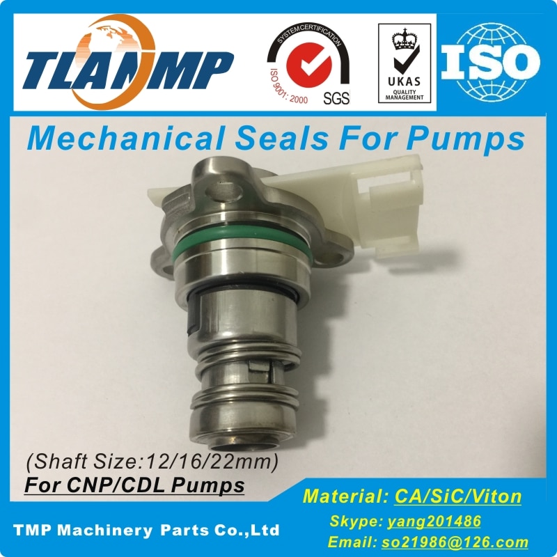 CDLC-16 (3R) TLANMP Mechanical Seals for CDL/CDLF Pumps (Shaft Size 16mm) CNP/SPERONI Pumps Cartridge Seals