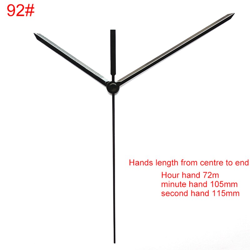 15mm Schroef lengte 12888 Slinger type Plastic Beweging Met Handen 92 # Stap Klok Accessoire Quartz DIY Beweging Kits