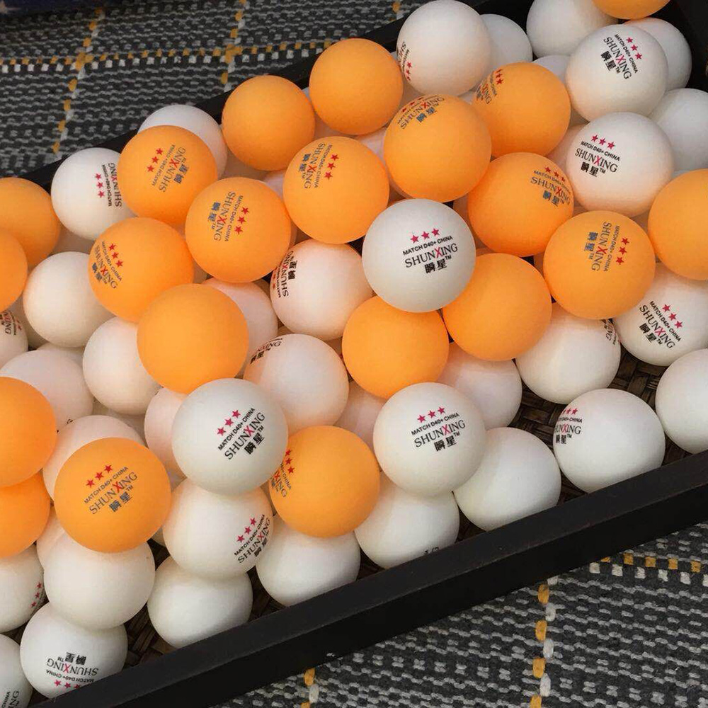 Een Pack 100Pcs Tafel Drie-Sterren Tafeltennis Ballen Abs 40 + Ballen Plastic Ping Pong Ballen Duurzaam hoge-Elastische