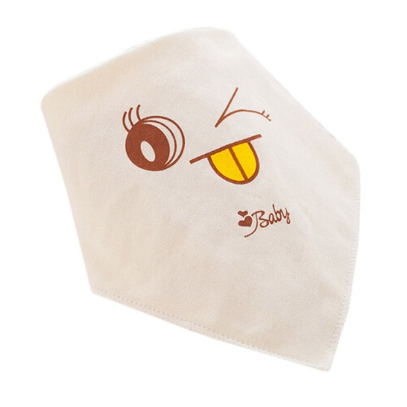 Baby lätzchen dreieck Baumwolle Karikatur Art Baberos Bandana lätzchen babador dribbeln lätzchen Neugeborenen slabber Saugfähigen tuch: Gelb