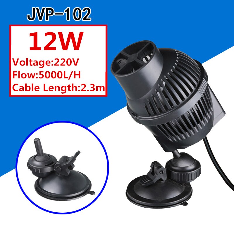 220V Aquarium Wave Maker Waterpomp Dompelpomp Aquarium Wavemaker Watercirculatie Powerhead Pomp Voor Marine Coral: JVP-102A