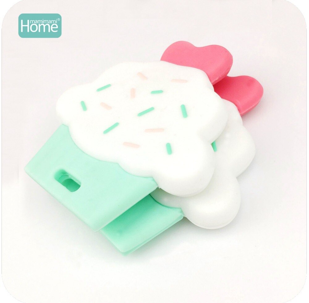 MamimamiHome Baby Silicone Cup Cake 10pcs Leuke Diy Accessoires Food Grade Silicone Bijtring Hangers Verpleging Kinderziektes Speelgoed