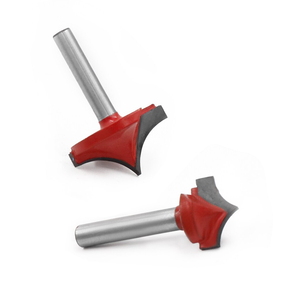 LA VIE 1pc 6mm Shank CNC Round Nose Bits Round Point Cut Bit Shaker Sharp Cutter Solid Carbide Tools for Woodworking MC06006