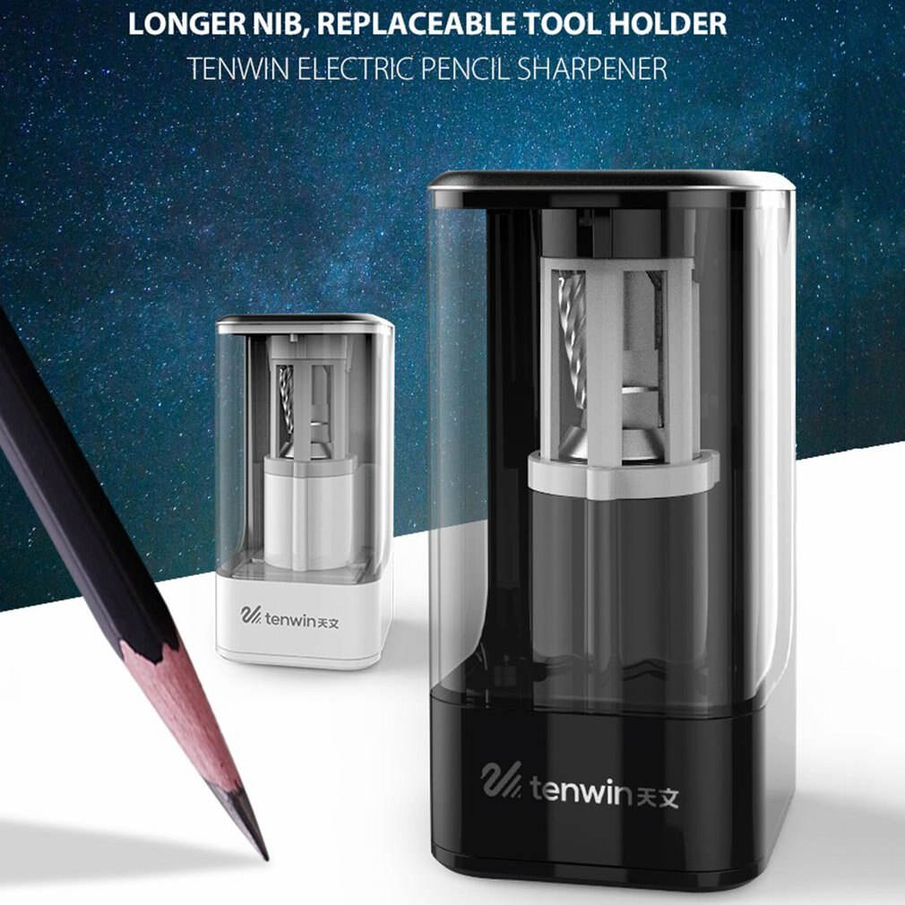 Electric Pencil Sharpener Stationery Electrical Automatic Pencil Sharpener Home School Office Desktop For Kids