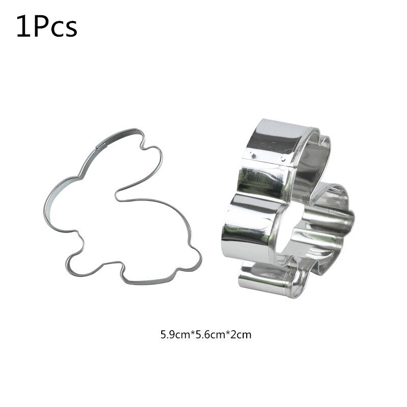 Ostern Dekor Cookie Formen Eatser Hase Ei KüKen Kunststoff Kuchen Backen Werkzeug Für Haus Küche Keks Cutter Ostern Partei Liefert: A06-1Stck