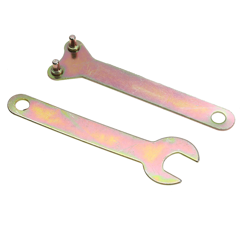 Inner Outer Nut Spanner Adapter Tools Kit For Angle Grinder Replacement Accessories Angle Die Grinder Disc Holder Wrench