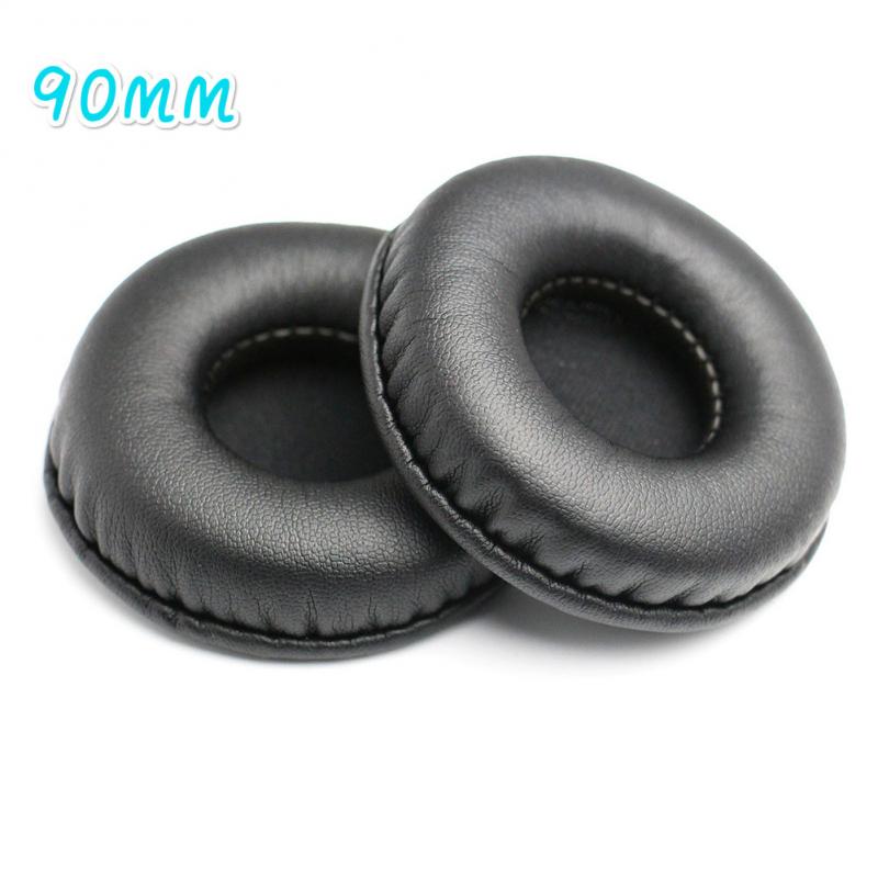 1 par substituição almofadas de ouvido almofadas 50mm 55 60 65 70 75 80 85 90 95 100 105mm in-ear fone de ouvido capa acessórios: 90mm