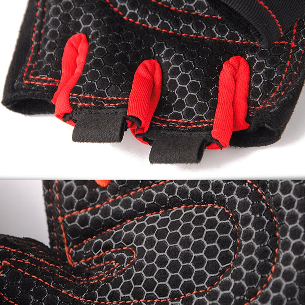 1 paire de gants d'équitation sport Fitness gants protéger poignet haltérophilie demi doigt gants Gym musculation formation gants