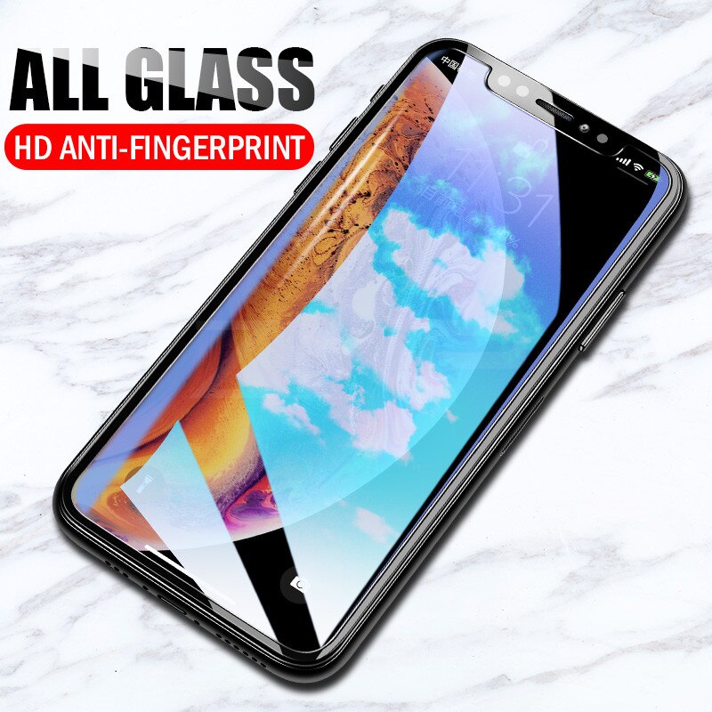 Screenprotector Gehard Glas voor IPhone X XR XS Max 8 7 6 6S Plus 5 5S SE Screen protector Film Telefoon Verre Tremp Coque