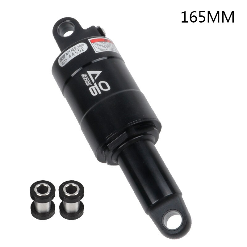 DNM AO-6 Air Rear Shock Air pressure adjustable 100mm 125mm 150mm 165mm folding bike mountain bike bicycle rear shock absorber