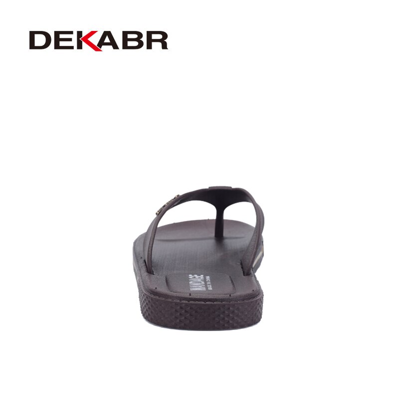 DEKABR été hommes tongs hommes pantoufles hommes chaussures décontractées été plage sandales Zapatos Hombre taille 39 ~ 45
