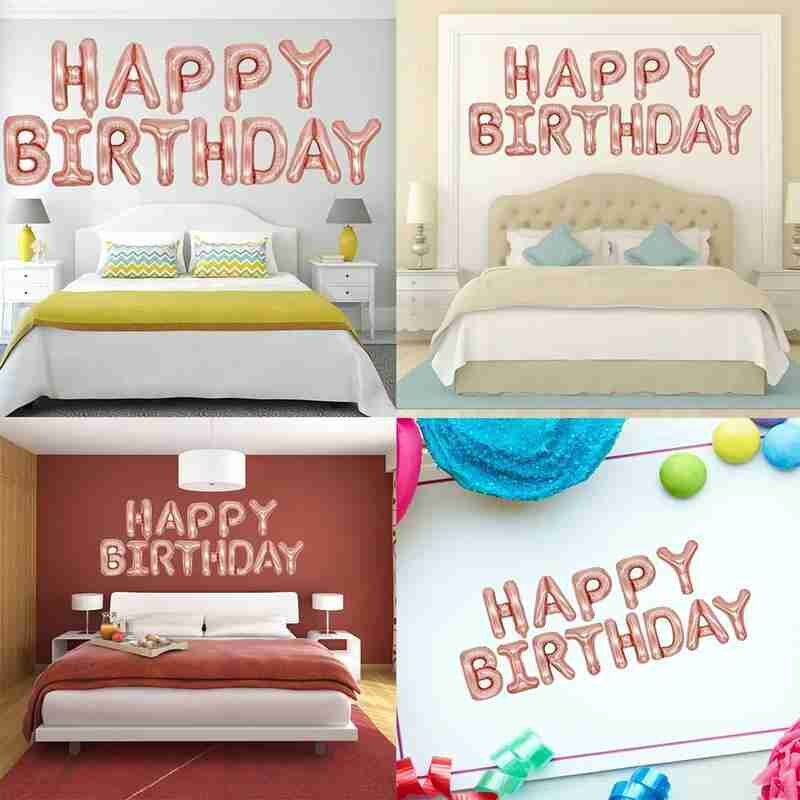 Digital Birthday Balloon 40-inch Floating Aluminum Decoration Wedding Film Balloon Decoration Scene I7I1