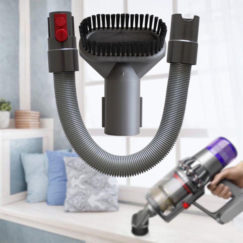 Flexibele Uitbreiding Slang En Quick Release Stijve Borstel Voor Dyson V11 V10 V8 V7 Cordless Stick Stofzuiger