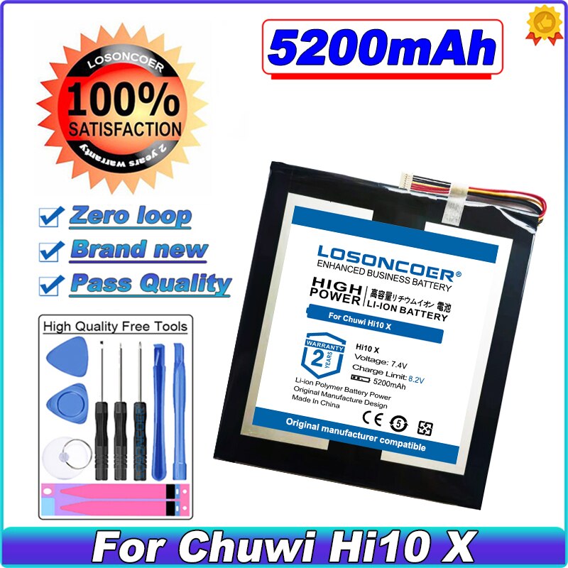 13000mAh Battery For Chuwi Hi9 Pro , Hi9 Air CWI546 ,Hi8 / Hi8 Pro,Xv8 for Ainol NOVO 7 ,Hi10 Pro ,Hi10 X ,Hi12 HI10 Plus 3 Wire: Hi10 X 7-Wire