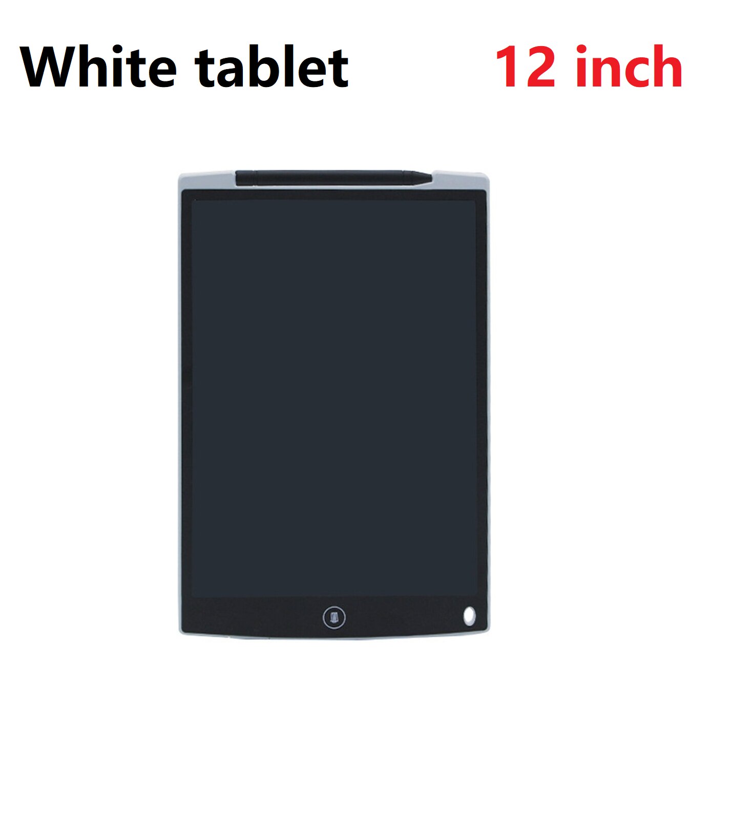 12 inch/8.5 inch LCD Writing Drawing Tablet Drawing Doodle Graphic Board Digital Handwriting Notepad Kids Adult: Green