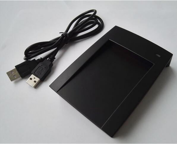 USB Dual Frequency RFID Card Reader Proximity Sensor 125khz 13.56mhz Smart Cards Reader for Access Control