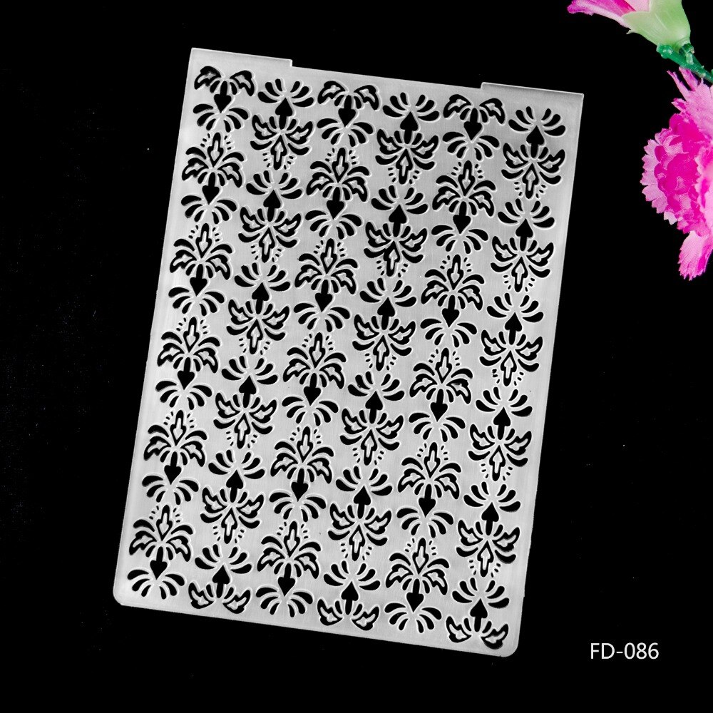 Scrapbook Snowflake DIY Paper Cutting Dies Scrapbooking Plastic Embossing Folder