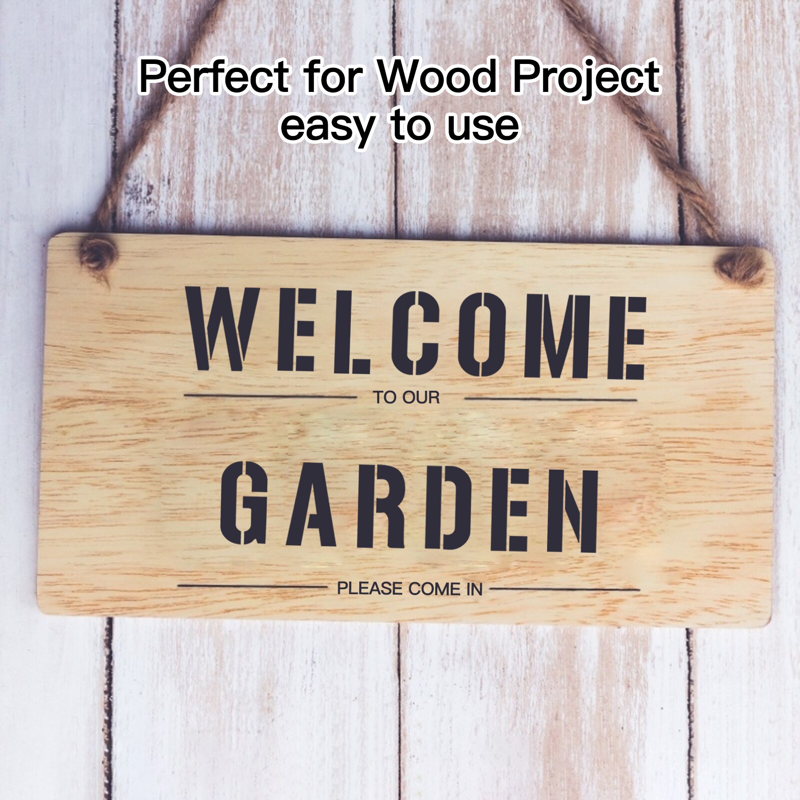 40/45PCS Stencils Letter and Number Template Reusable Washable Alphabet Stencils Environment-friendly PET Art Craft Templates