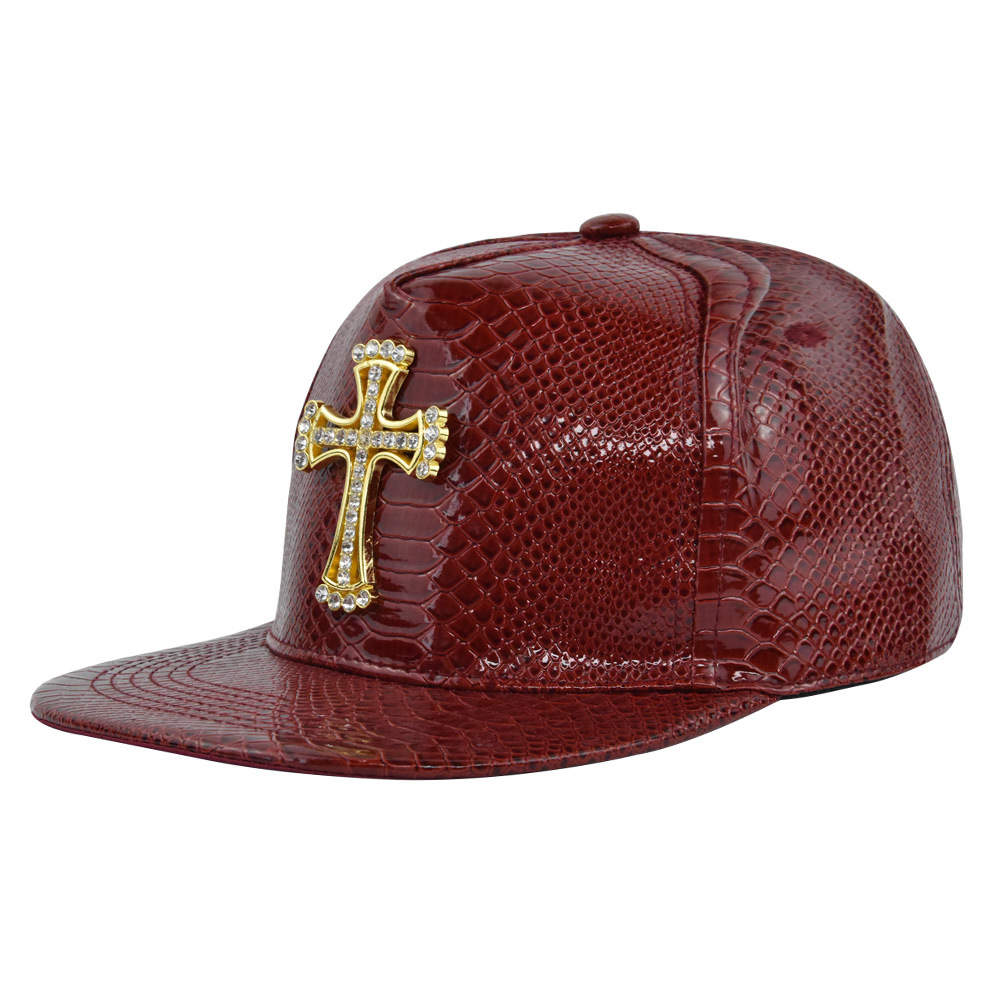 Hiphop-caps korset jesus metallmerkelapp breakdancing streetdance hatt med flat brem hiphop-caps med tettsittende passform ungdoms-tidevannscaps: Militærgrønn