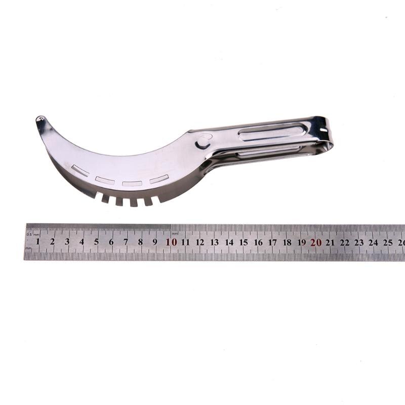 1 PC Rvs Watermeloen Slicer Cutter Meloen Snelle Cutter Groente Plakjes Dunschiller Keuken Gadgets Fruit Gereedschap Fruit Tool