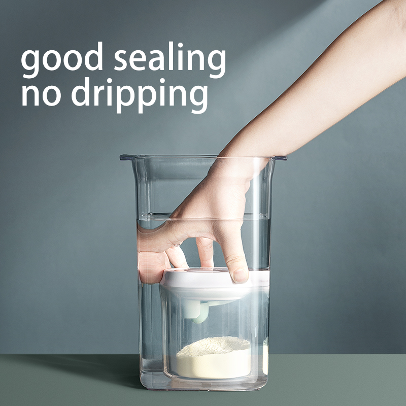 Kitchen Round Sealed Large Capacity Storage Tank 1L/1.5L/2L Plastic Storage Box Container Jars For Bulk Cereals