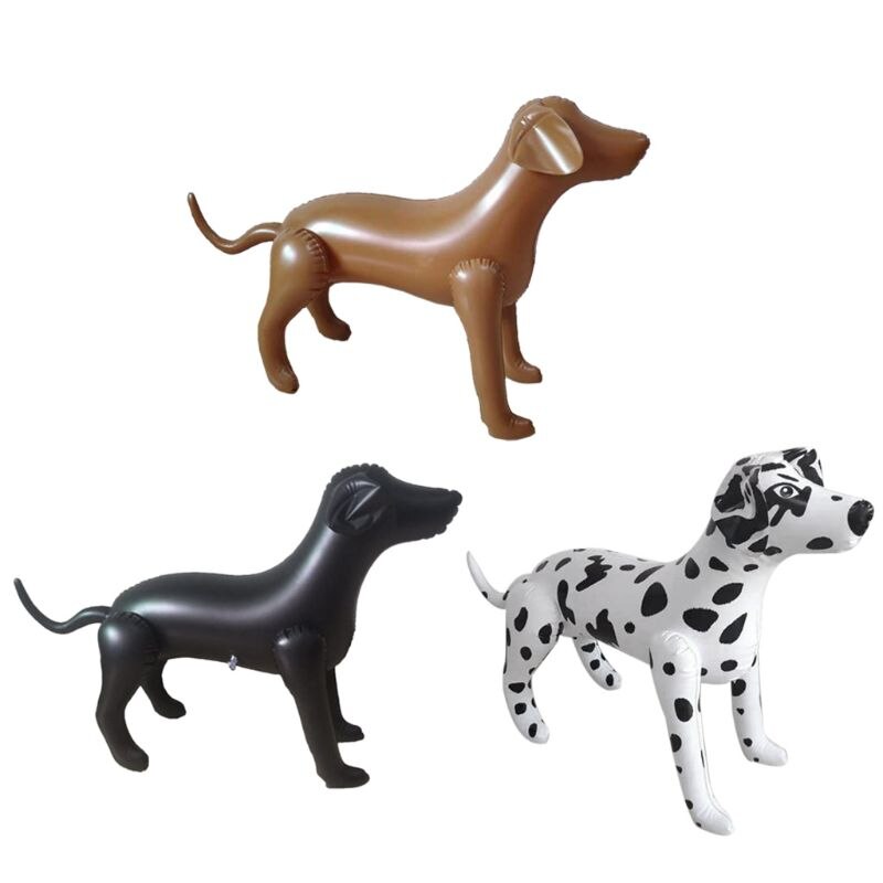 Inflatable Dog Party Decoration Ornaments Model Kids Performance Props Child Toy F3ME