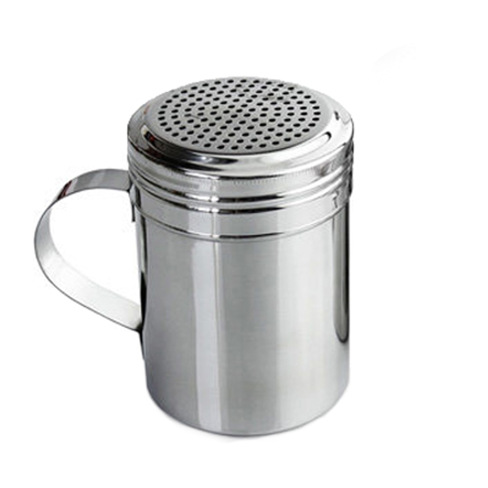 1/2 stk shaker salt rustfrit stål køkkenredskaber dispenser alsidige flasker med håndtag peber sukker skraber