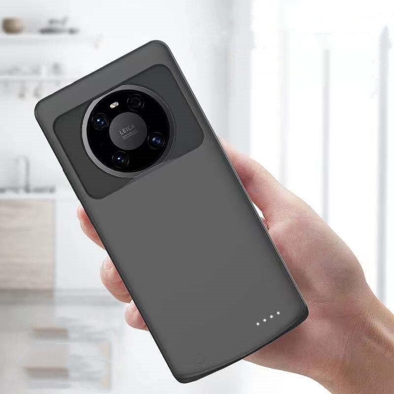 6800Mah Uitgebreid Telefoon Batterij Power Case Voor Huawei Mate 40 Pro Draagbare Power Bank Case Backup Battery Charger Cover