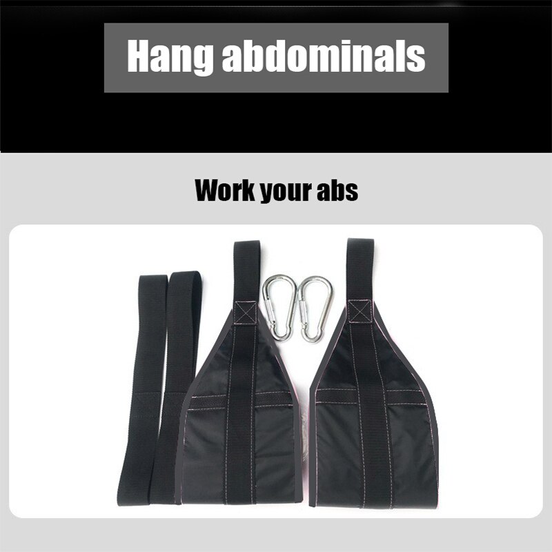 6 sztuk pas robić bagażu brzucha zdatność temblak pasy podbródek siedzieć w górę bar podciągnąć ciężki obowiązek mięśni zawieszenie pasa