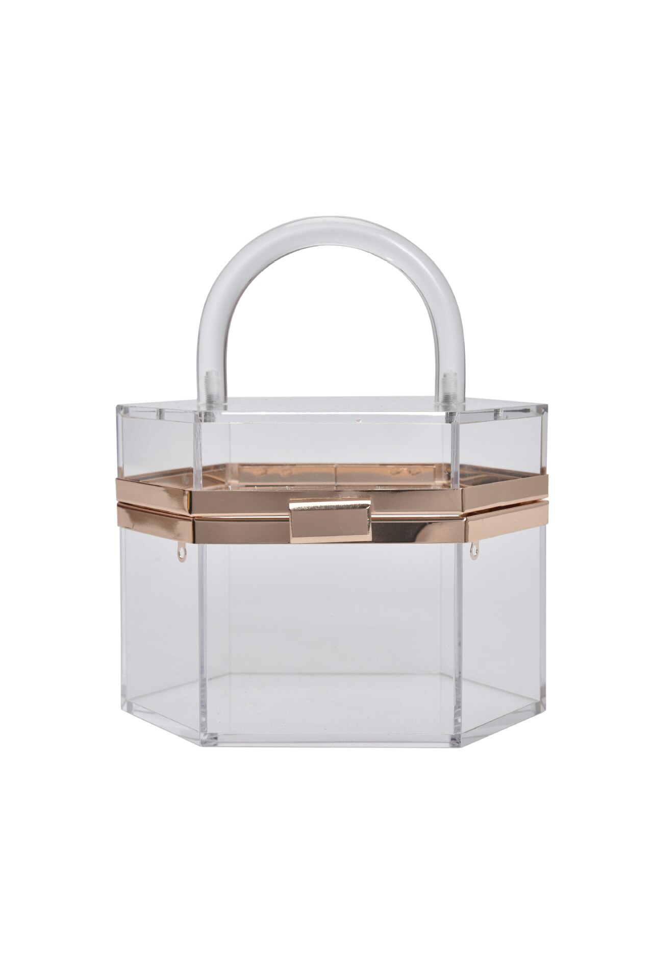 Herbst Und Winter Neue Transparente Handtasche Neue Handtasche Kupplung Partei Abendessen Tasche: Freier Raum