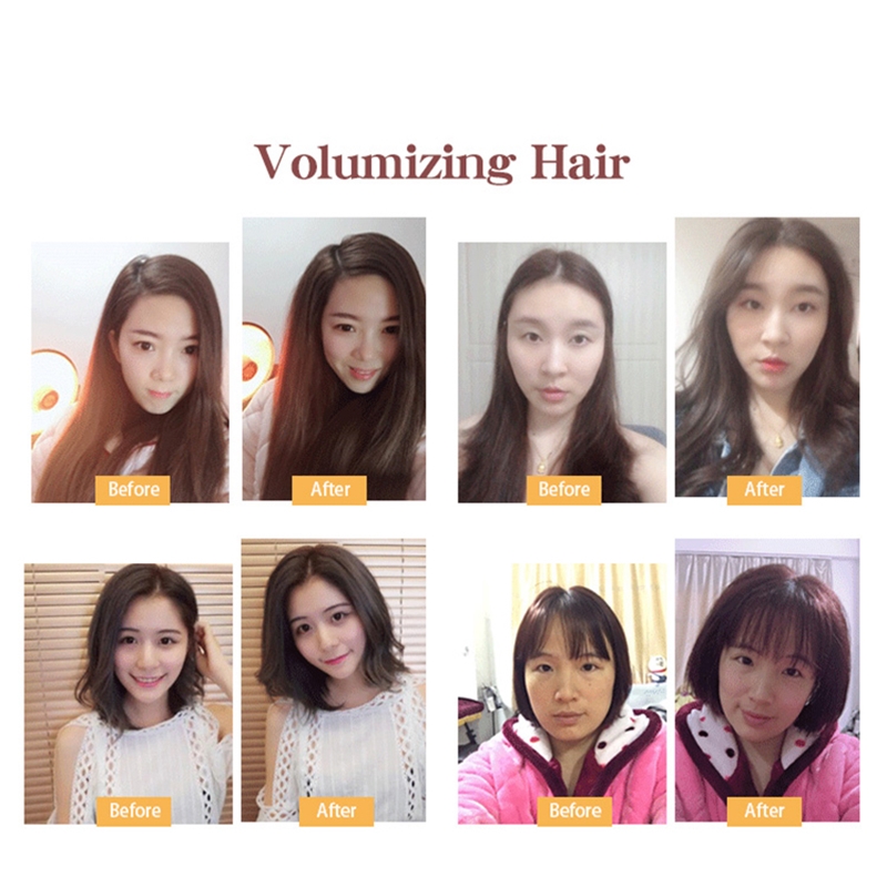 Fluffy Hair Straightener & Volumizing Iron Digital Flat Iron With LCD Display Electric Fluffy Styling Hair Lifter Salon Tool