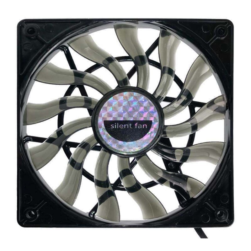 High Speeed CPU Radiator Universal Computer CPU Heat Sink Silent Chassis Cooling Fan 800-1600RPM 12V 4 Pin 120mm PWM Fan