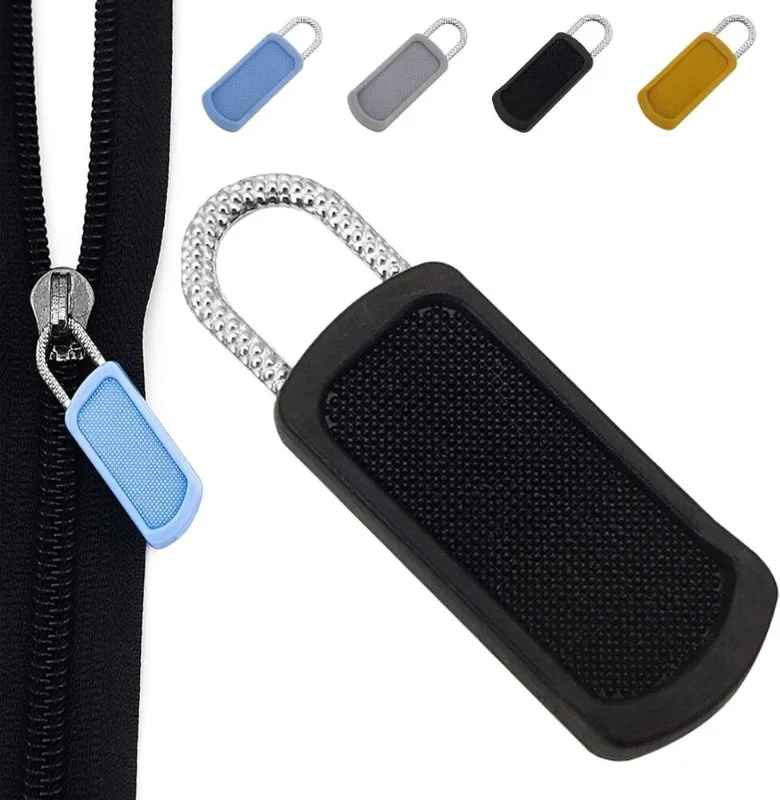 5/10/20pcs Universal Zipper Pull Replacement Kit Removable Detachable Zipper Puller for Luggage Purse Bags Clothes Zipper Slider