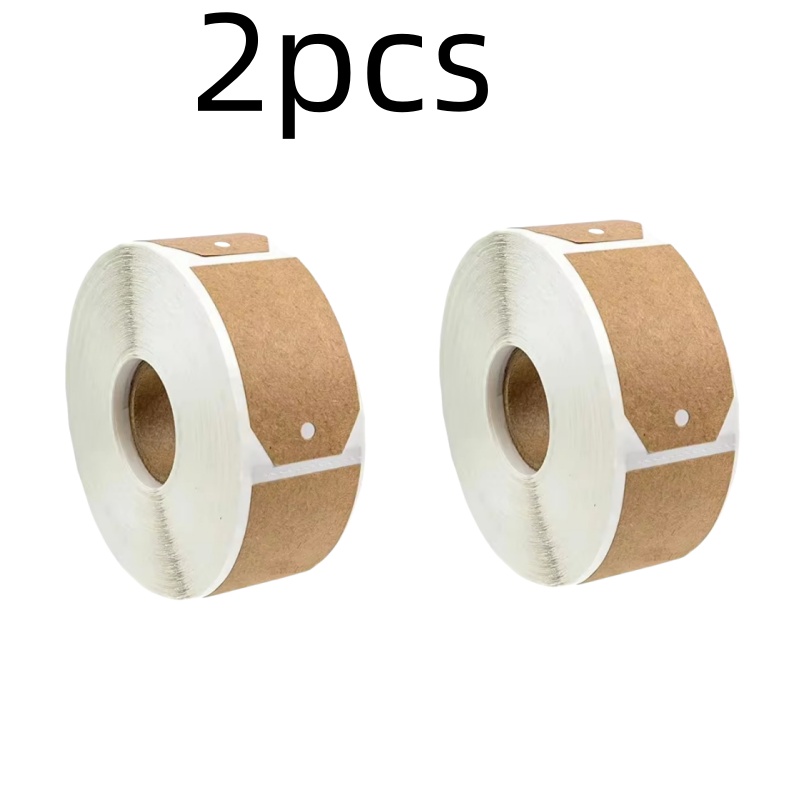 Kraftpapier-Aufkleber, leere Etiketten, handgefertigtes Briefpapier, Geschenkanhänger, Dekoration, Papier, Gewürzglas-Etikett, DIY-Umschlag, Siegelaufkleber