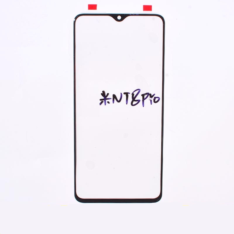 Note8 Pro Outer Screen Voor Xiaomi Redmi Note 8 Pro Front Touch Panel Lcd-scherm Out Glass Cover Lens reparatie Vervang Deel
