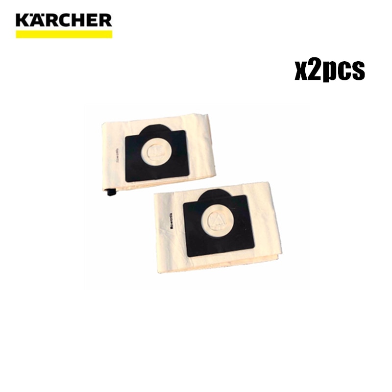Sacs à poussière lavables en tissu pour Karcher WD3 MV3 SE4001 A2299 K2201 F K2150 aspirateur pièces de rechange sac à poussière de remplacement