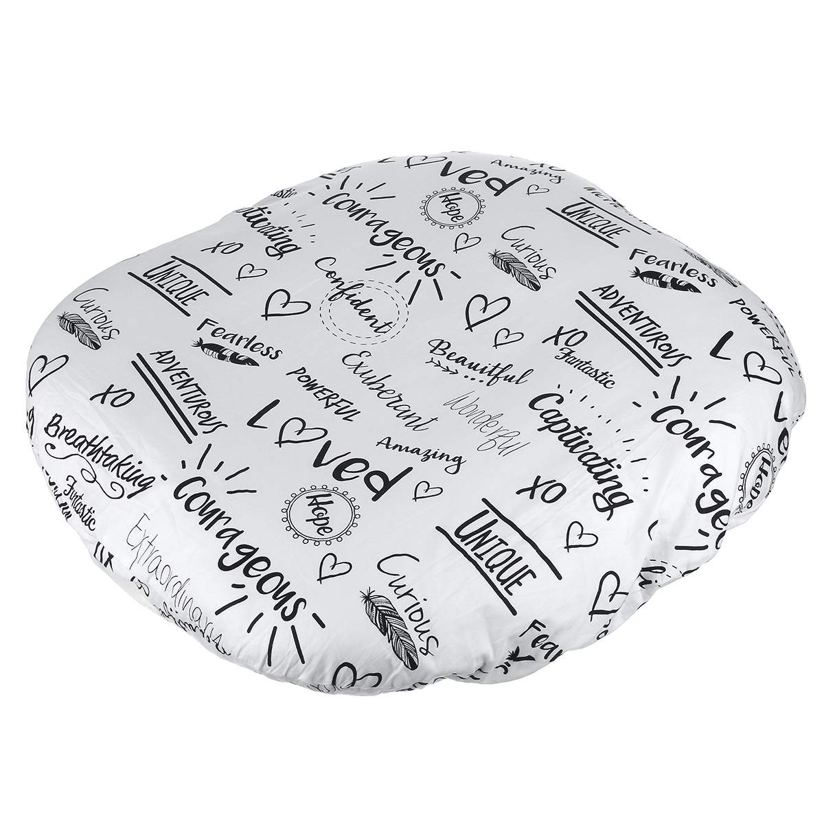 thumbnail image 2 of Dock A Tot Baby Lounger For Newborns 0-24 Months - Breathable Cotton Nest For Tummy Time & Travel Portable Baby Lounger 2 of 9