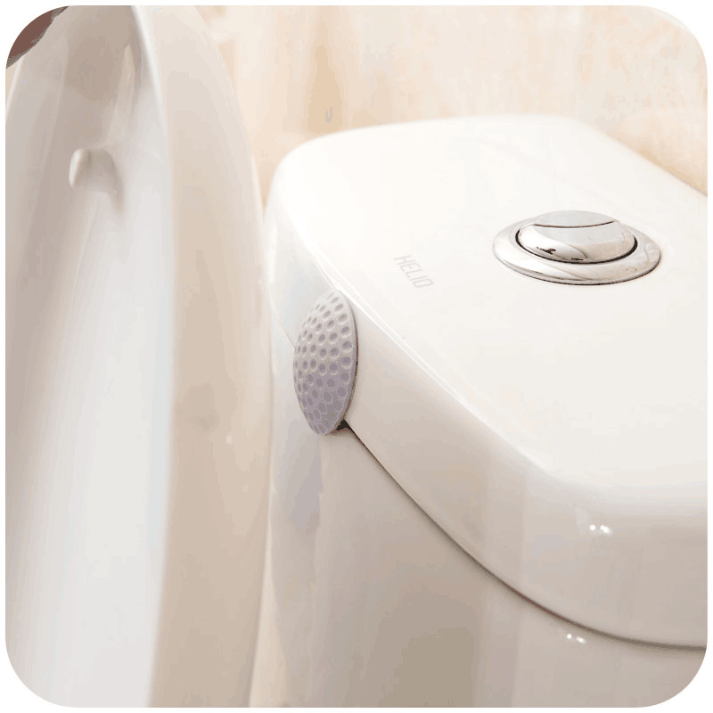 Accueil Gadget bouchon de porte bouton de porte en caoutchouc garde-boue serrure protection coussinet de porte antichoc protecteur mural accessoires de cuisine