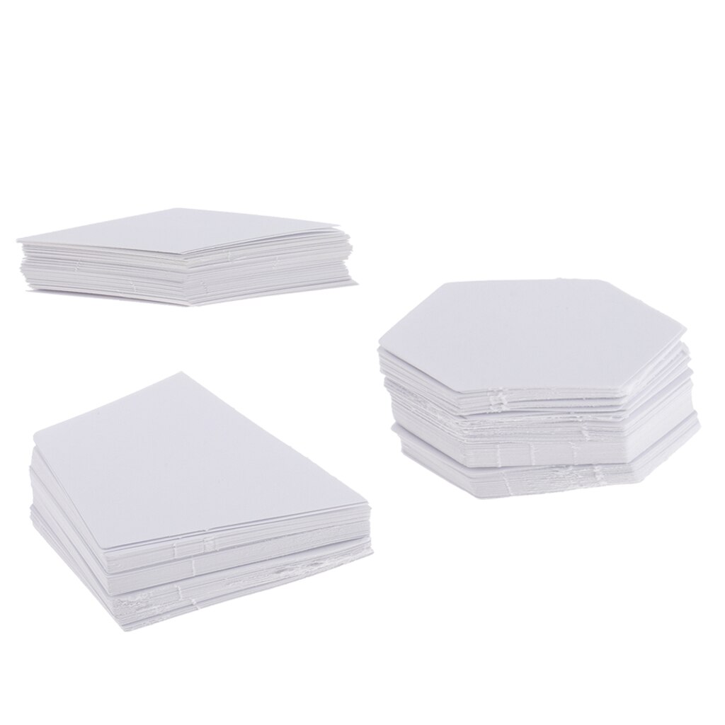 300Pcs Paper Quilting Templates English Paper Piec Vicedeal 300Pcs Paper Quilting Templates English Paper Piec Vicedeal