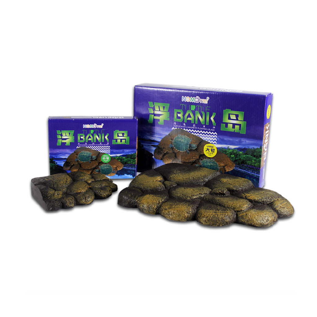 Artificial Resin Rock Floating Island Reptile Play Plat Terrarium Decor