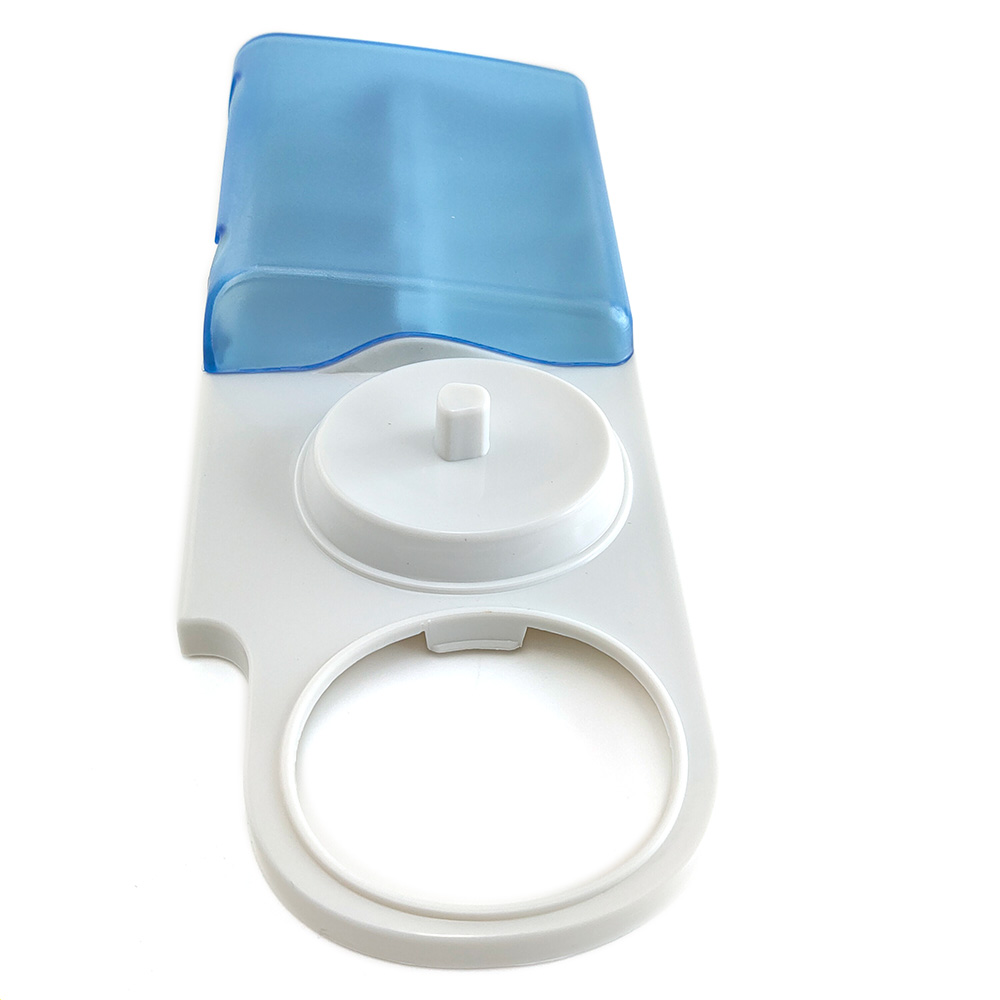 Plastic Electric Toothbrush Holder Tooth Brush Storage Organizer Teeth Brush Head Support White Stand with Charger Hole